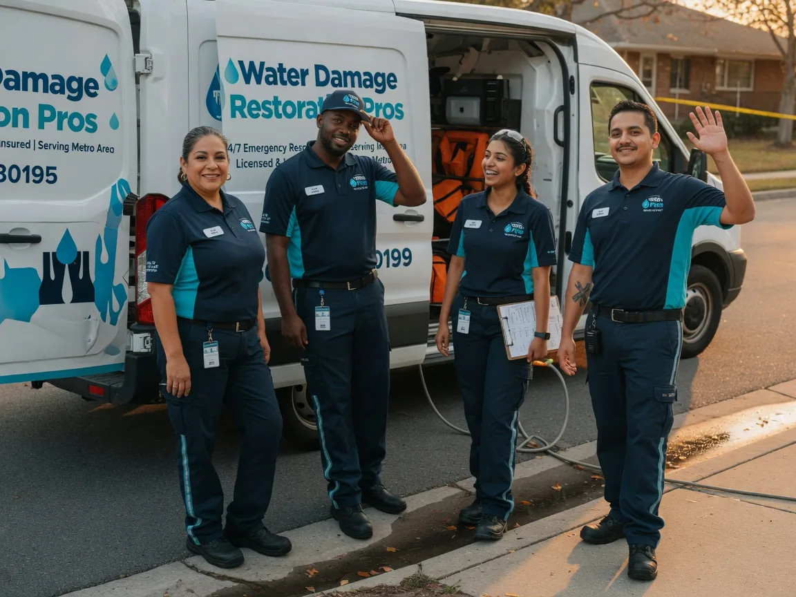 Water Damage Restoration company in Warner, OK